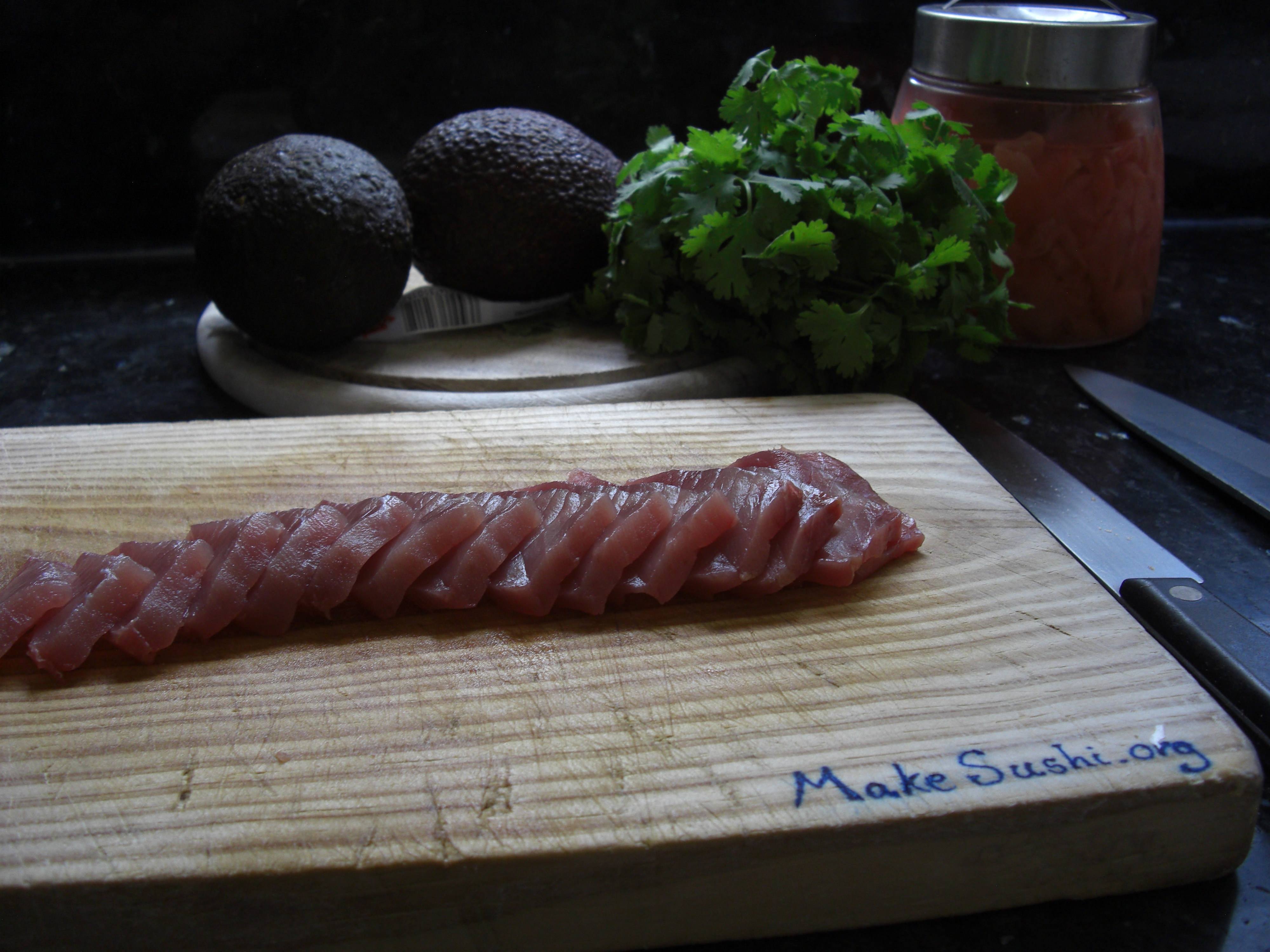 Tuna sashimi recipe Make Sushi