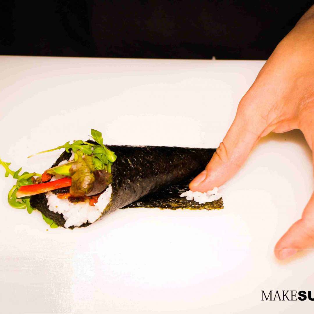 Salmon skin hand roll recipe Make Sushi