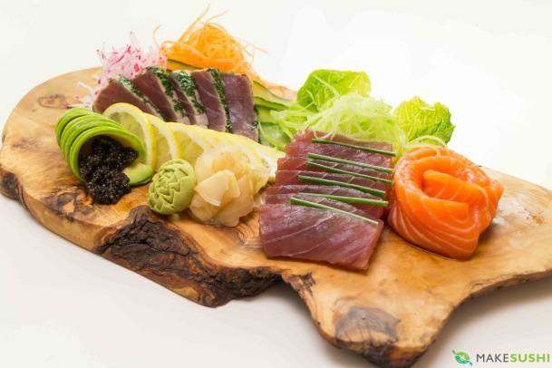 sashimi platter