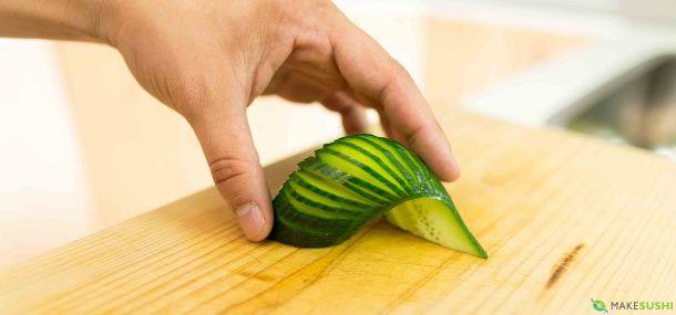 sushi garnish make sushi
