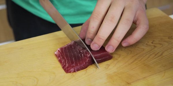 Cutting Tuna