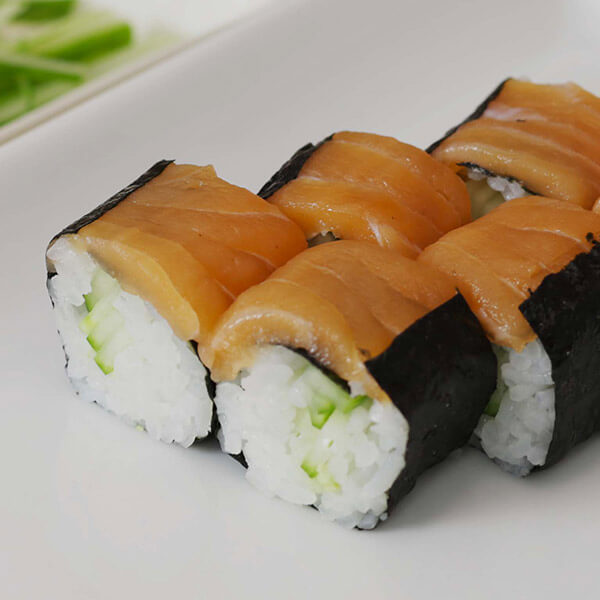 Salmon Maki with a Twist