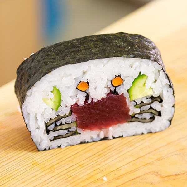Crab Sushi Roll Art