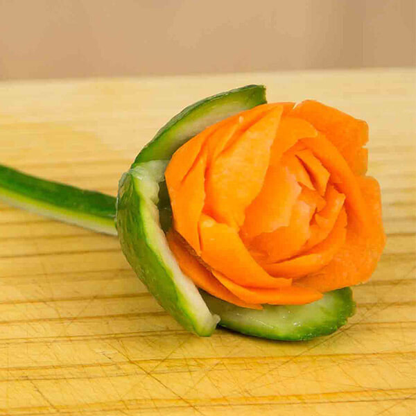 Carrot Rose Tutorial