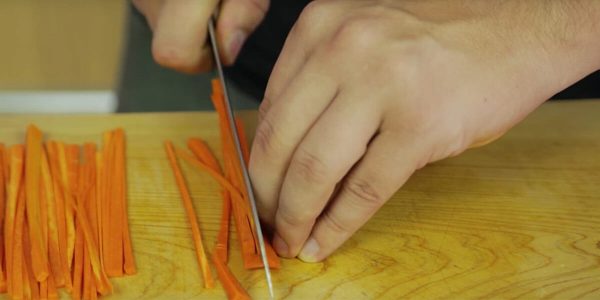 Preparing Carrot