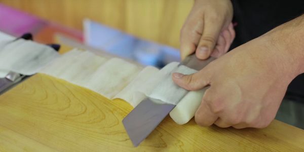 Cutting Daikon