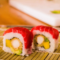 Pink Salmon Sushi Roll