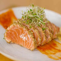 Seared Salmon Sashimi